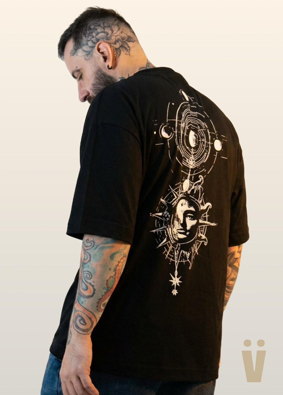 Camisa Oversized Unisex em Algodão Premium – UNIVERSE