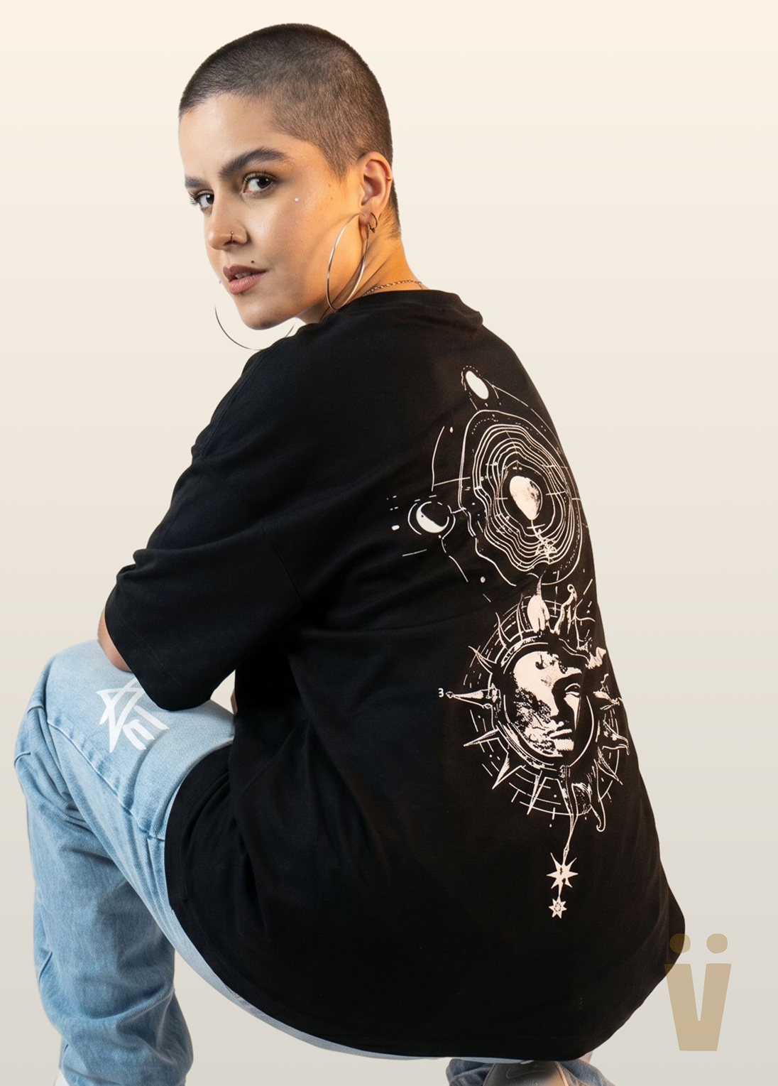 Camisa Oversized Unisex em Algodão Premium – UNIVERSE