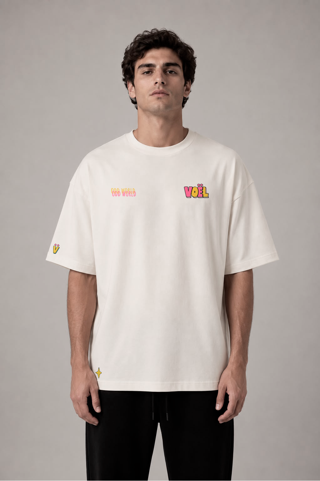 Camisa Oversized Unisex em Algodão Premium – ODD WORLD 6
