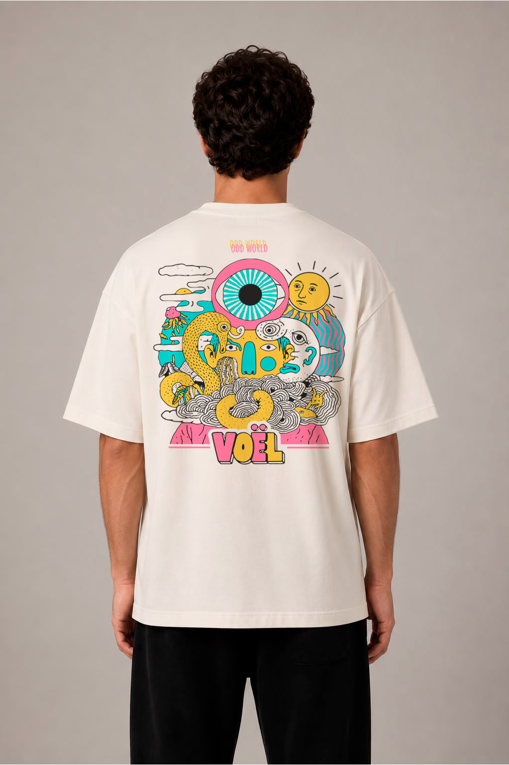 Camisa Oversized Unisex em Algodão Premium – ODD WORLD 7