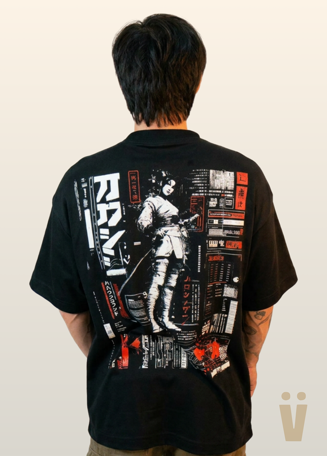 Camisa Oversized Unisex em Algodão Premium – JAPON
