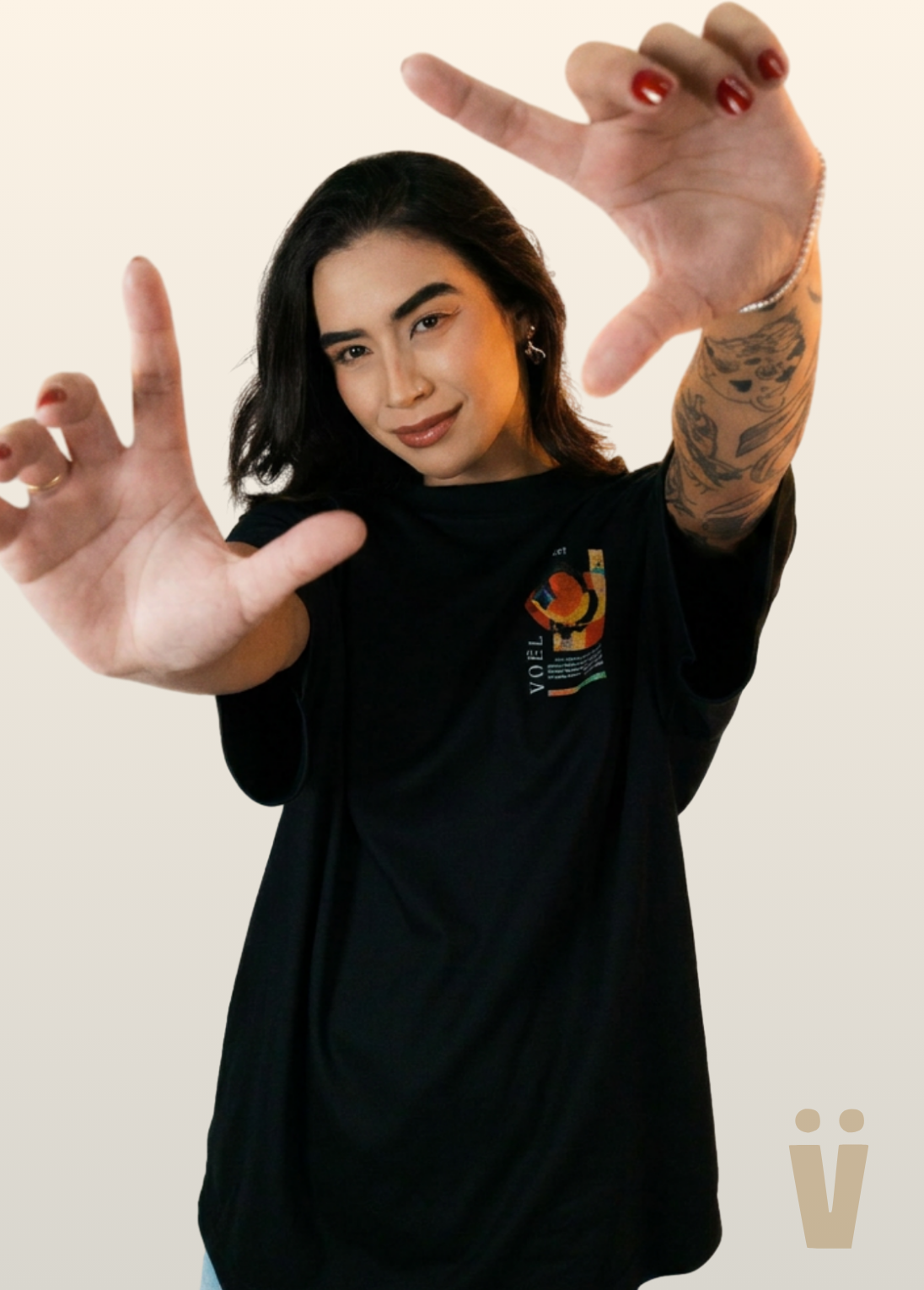 Camisa Oversized Unisex em Algodão Premium – ART