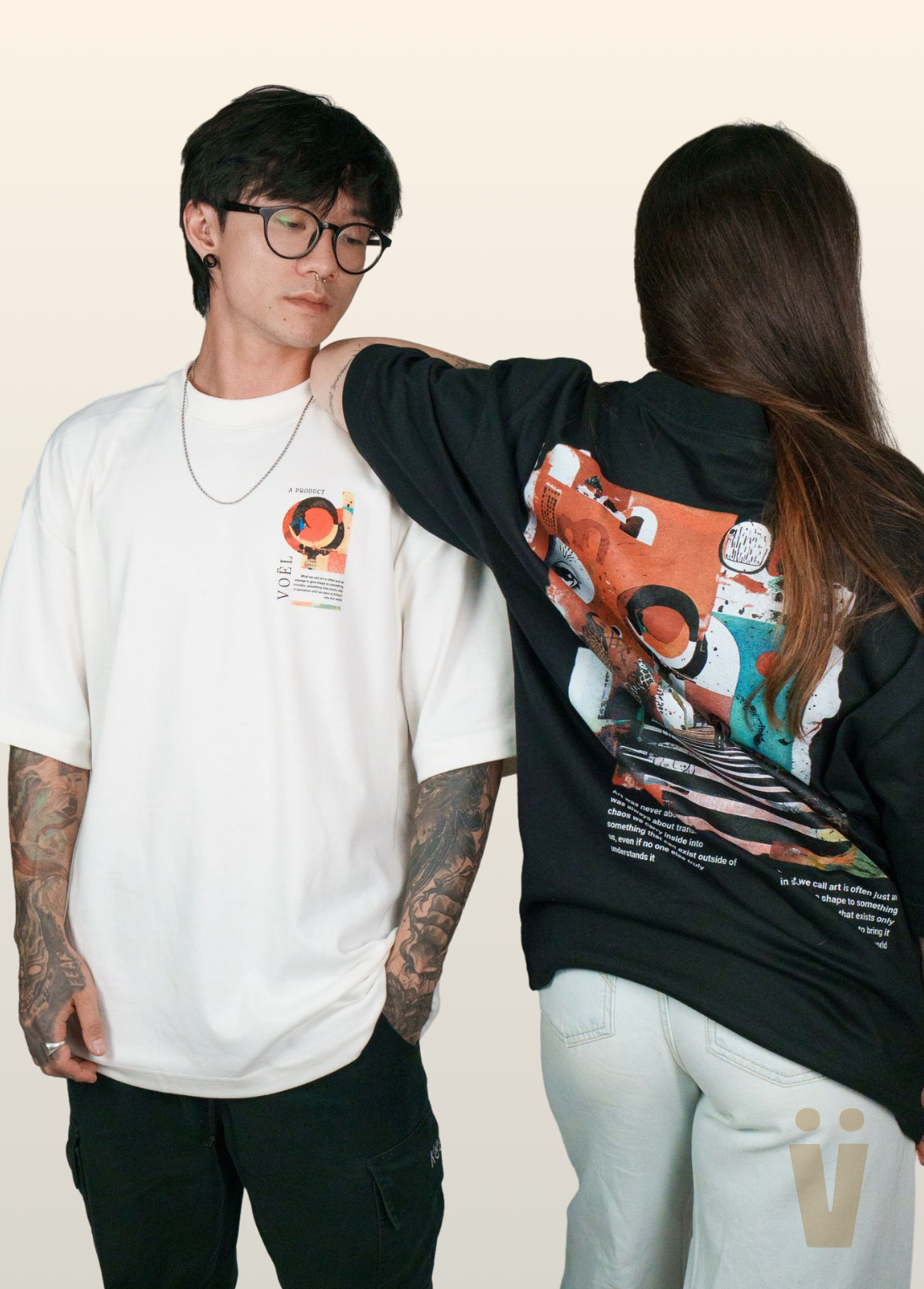 Camisa Oversized Unisex em Algodão Premium – ART