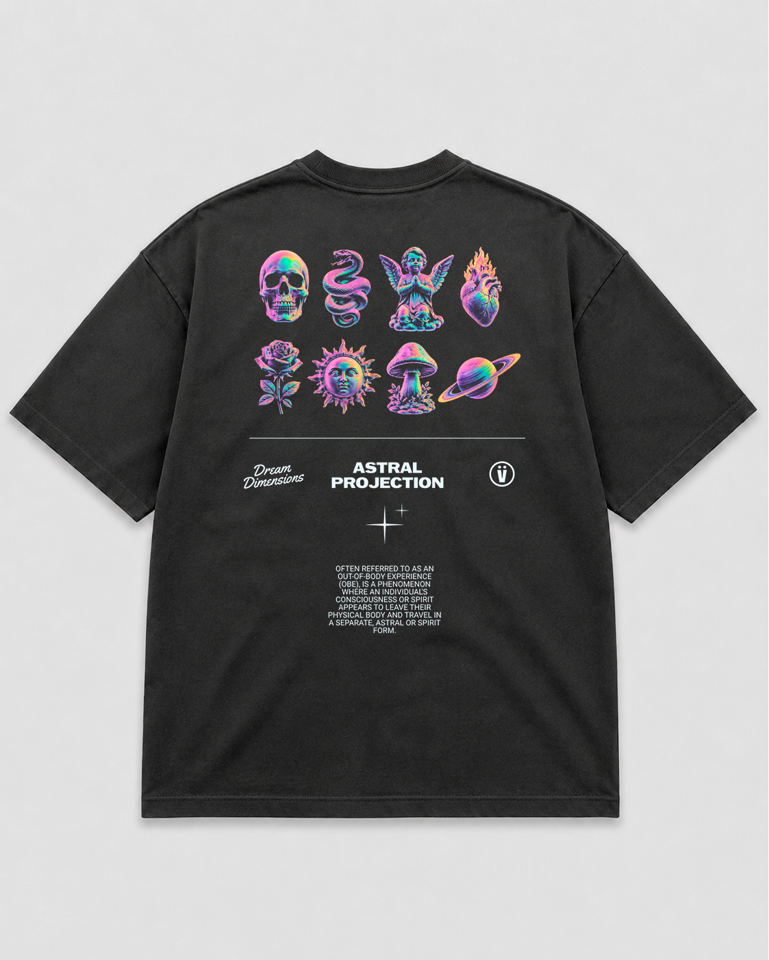 Camiseta Oversized Unisex em Algodão Premium - OTHERSIDE 2