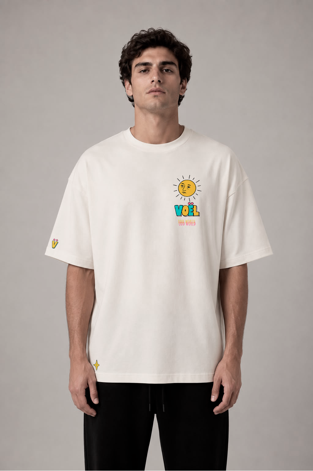 Camisa Oversized Unisex em Algodão Premium – ODD WORLD 7