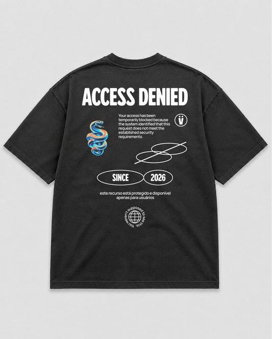 Camiseta Oversized Unisex em Algodão Premium - OTHERSIDE 1
