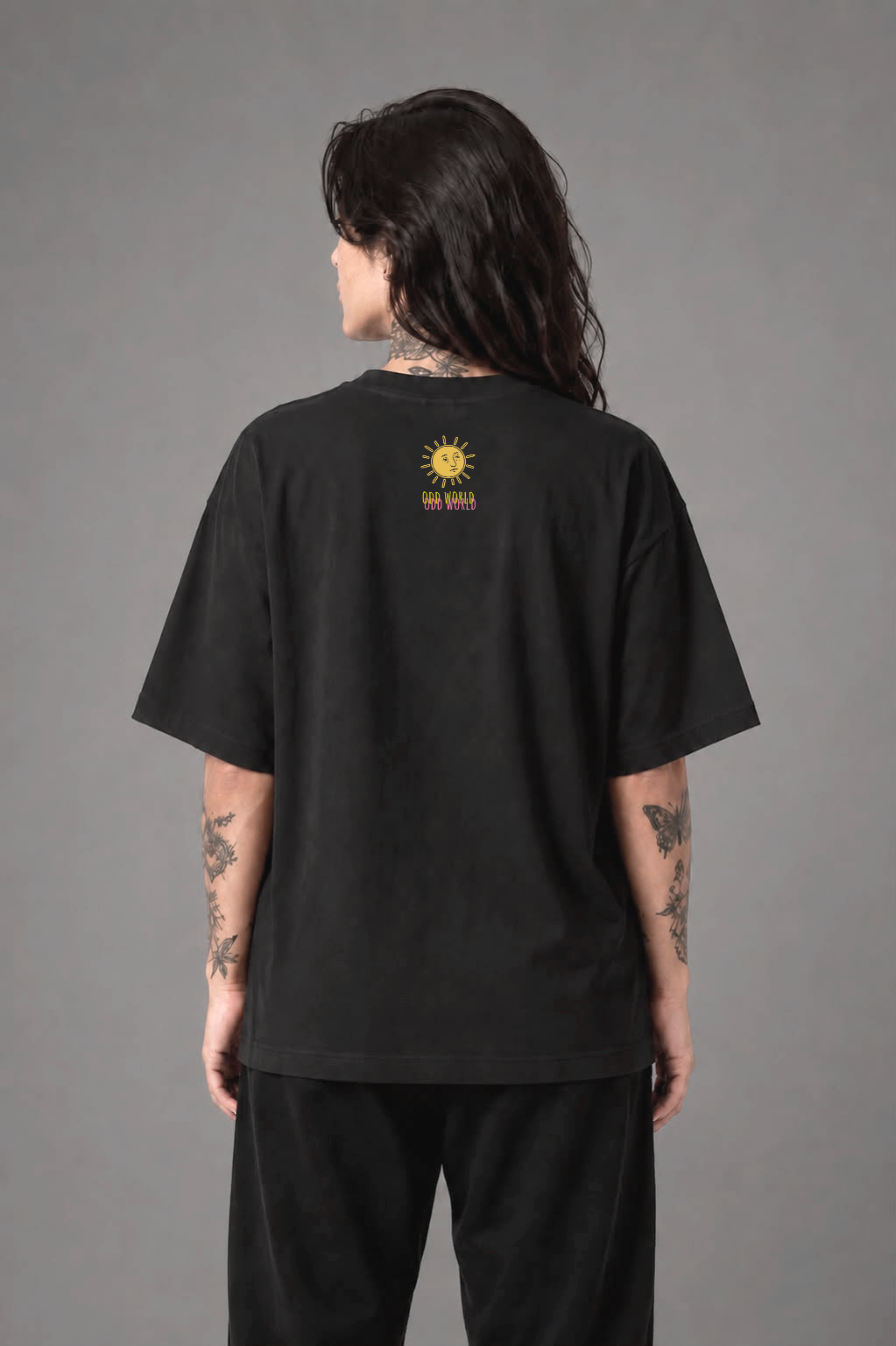 Camisa Oversized Unisex em Algodão Premium – ODD WORLD 12