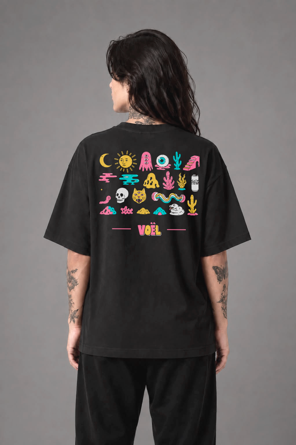 Camisa Oversized Unisex em Algodão Premium – ODD WORLD 11