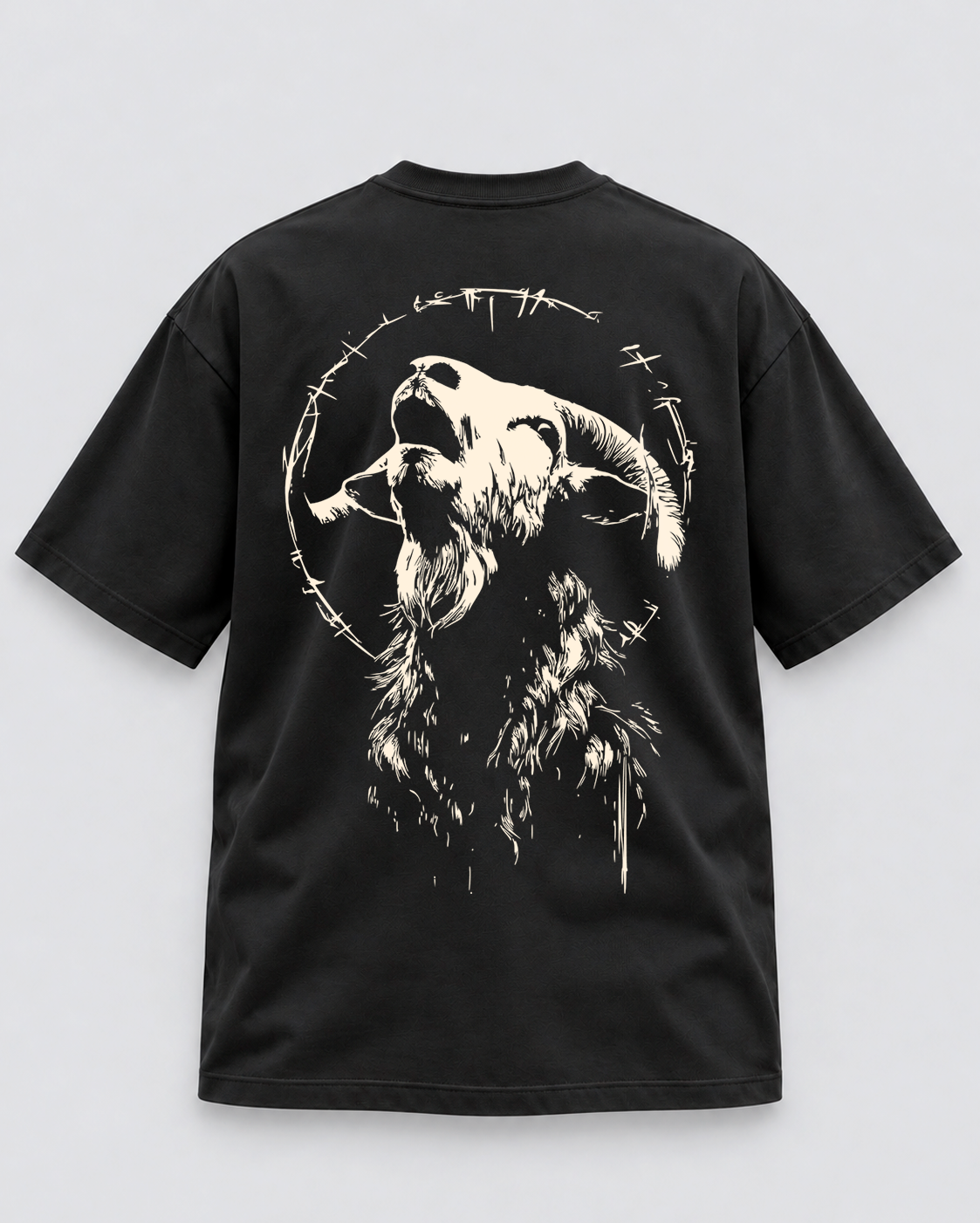 Camiseta Oversized Unisex em Algodão Premium - DARK 3