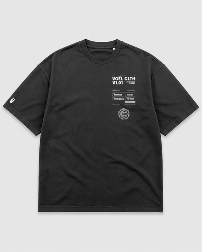 Camiseta Oversized Unisex em Algodão Premium - OTHERSIDE 1